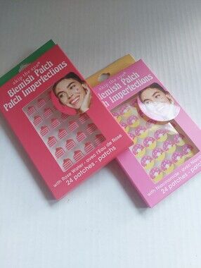 Lot Of 2 New Blemish Patches  Birthday Cake And Doughnuts 24x2 48 Pimple Patch